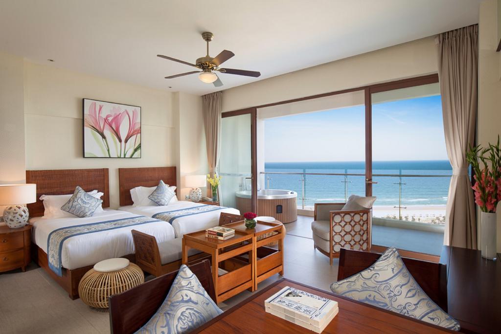Aloha Oceanfront Suite Resort Lingshui  Oda fotoğraf